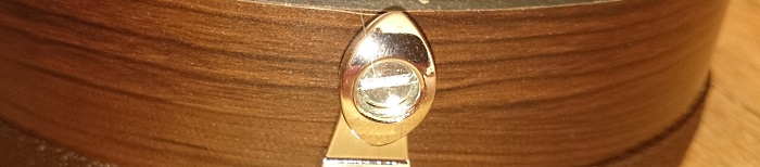 howto add a strap button to the firefly banjolele
